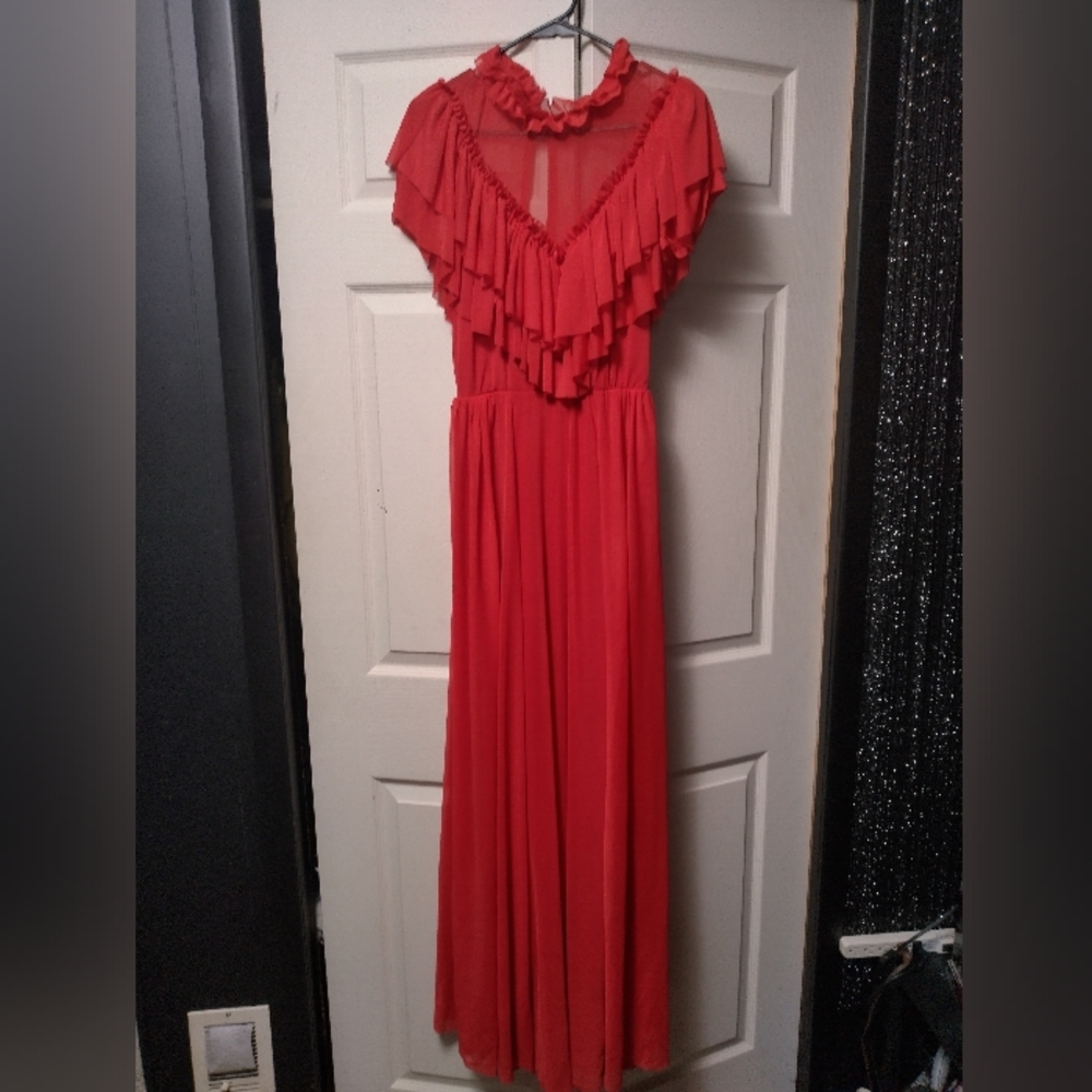 Wax Poetic Clothing Mina Dress in Red